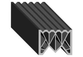 Khe co giãn không cánh ghép