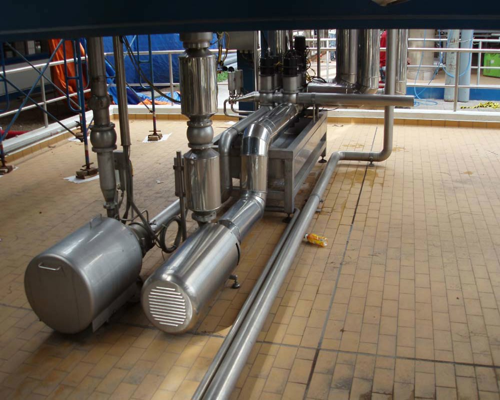 Nền gạch chống axit