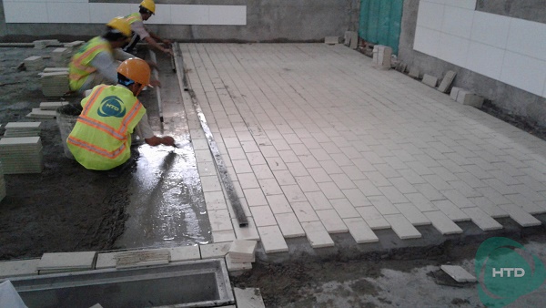 Nền Gạch Chống Axit