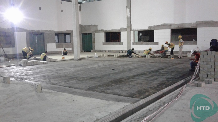 Nền Gạch Chống Axit