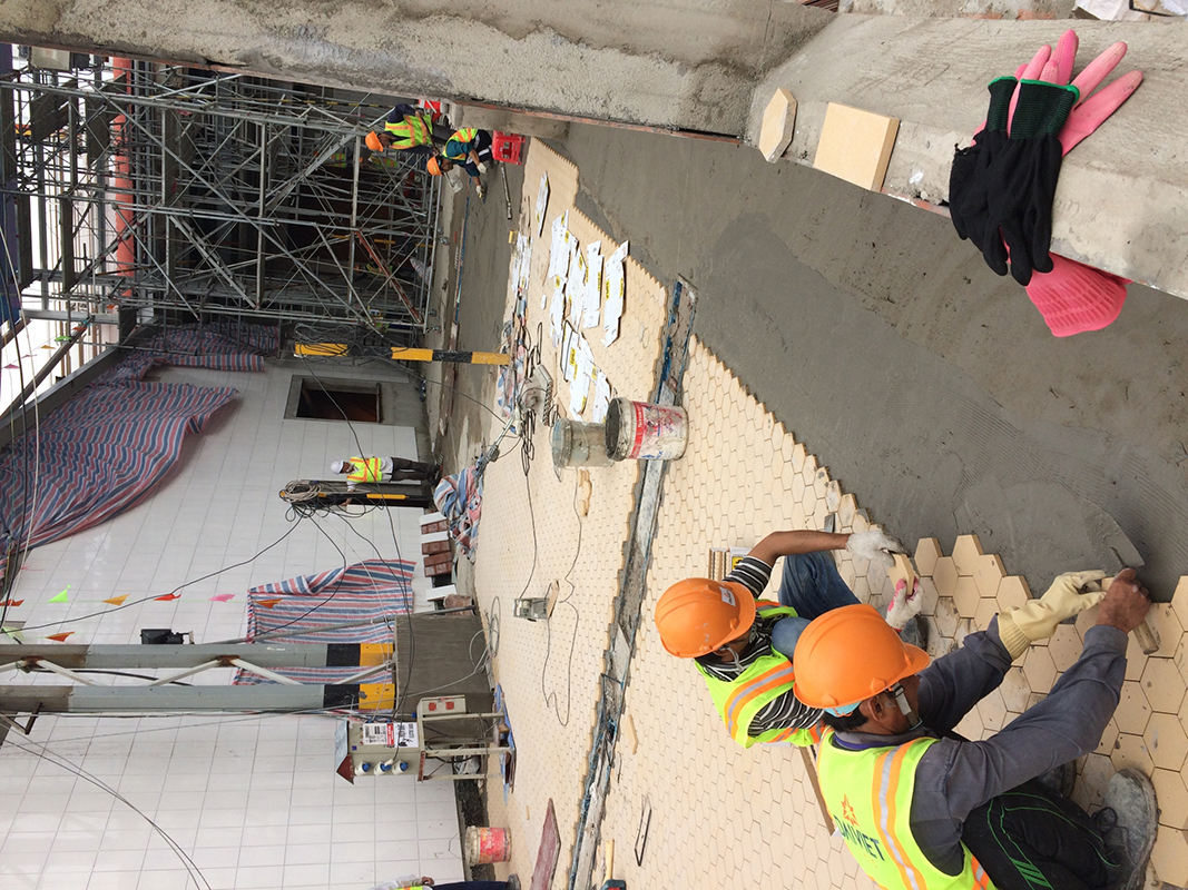 Nền Gạch Chống Axit