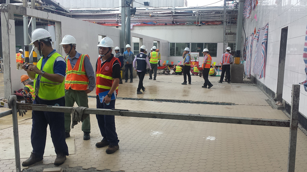 Nền Gạch Chống Axit