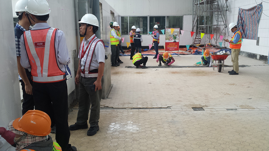 Nền Gạch Chống Axit