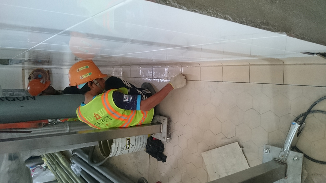 Nền Gạch Chống Axit